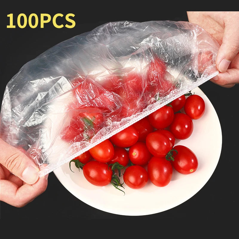 Reusable Food Bowl Covers – Elastic Stretch Plate Covers