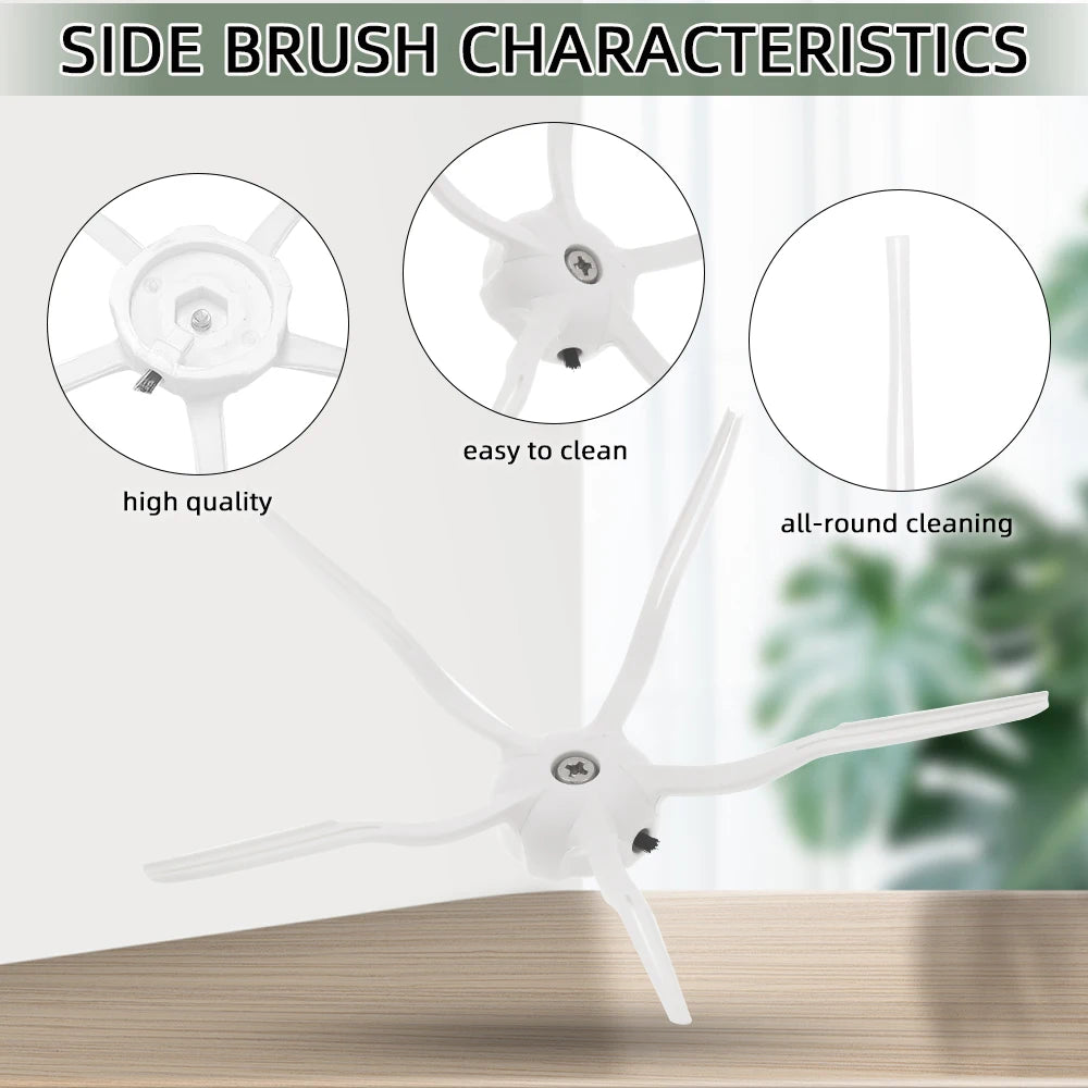 Fit For Xiaomi Mi Robot Vacuum Cleaner 1 / 1S SDJQR01RR SDJQR02RR Roborock E2 E3 E4 E5 S4 S4 Max S5 Main Side Brush Filter