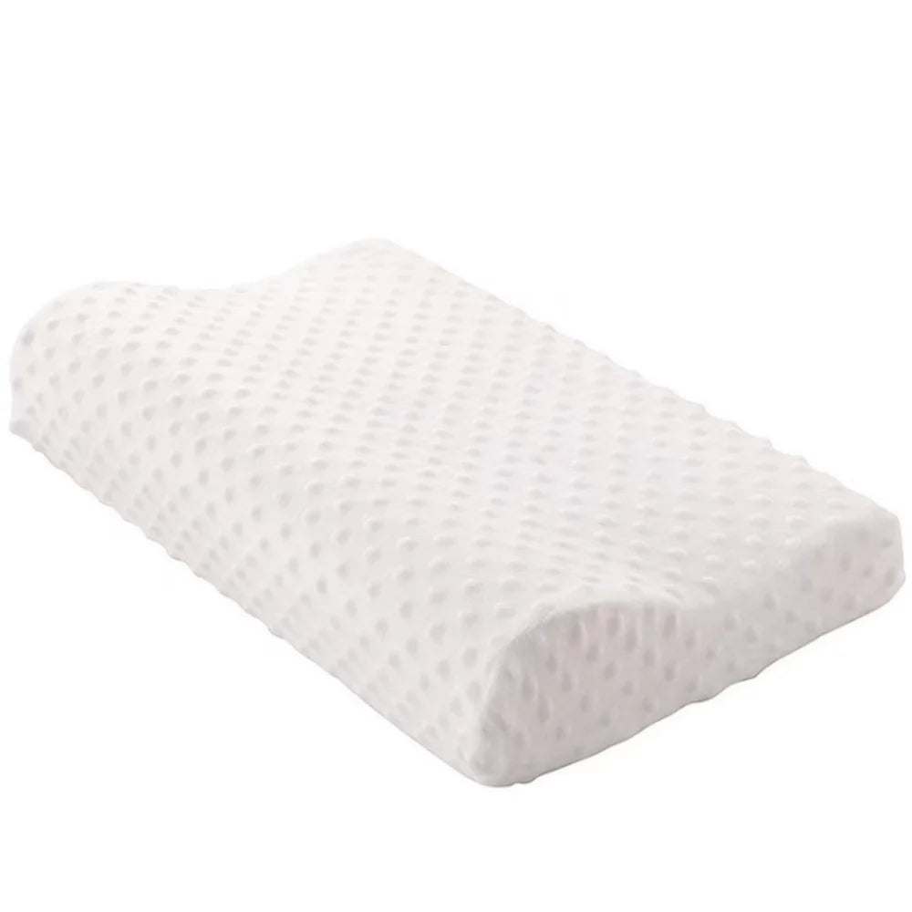 Memory Foam Sleeping Pillow Adjustable Side Sleeping Pillow Relieve Neck and Shoulder Pain Orthopedic Curve Neck Support