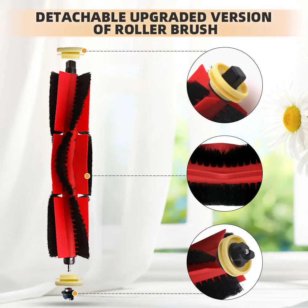 Fit For Xiaomi Mi Robot Vacuum Cleaner 1 / 1S SDJQR01RR SDJQR02RR Roborock E2 E3 E4 E5 S4 S4 Max S5 Main Side Brush Filter