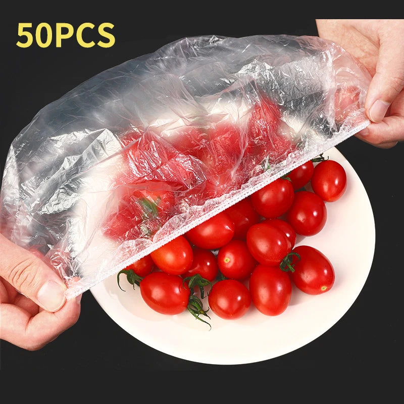 Reusable Food Bowl Covers – Elastic Stretch Plate Covers