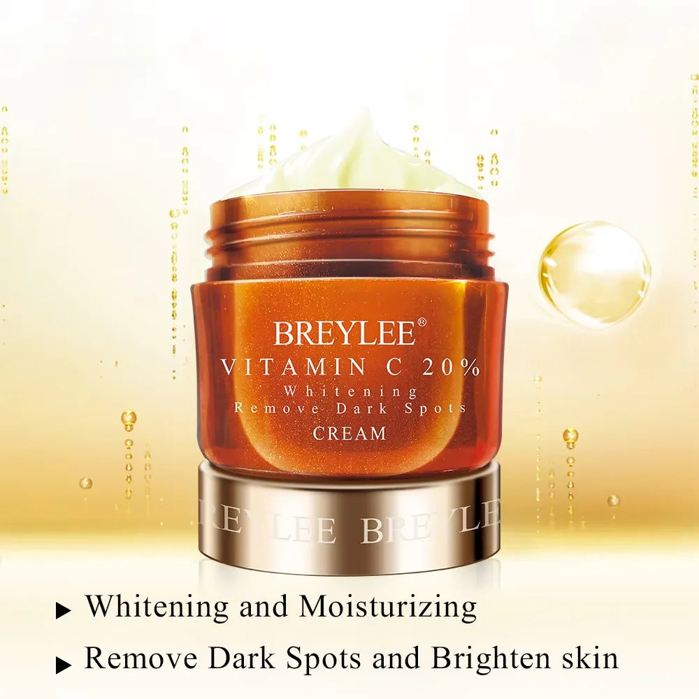 BREYLEE Vitamin C  Face Serum Face Cream Two-Piece Set