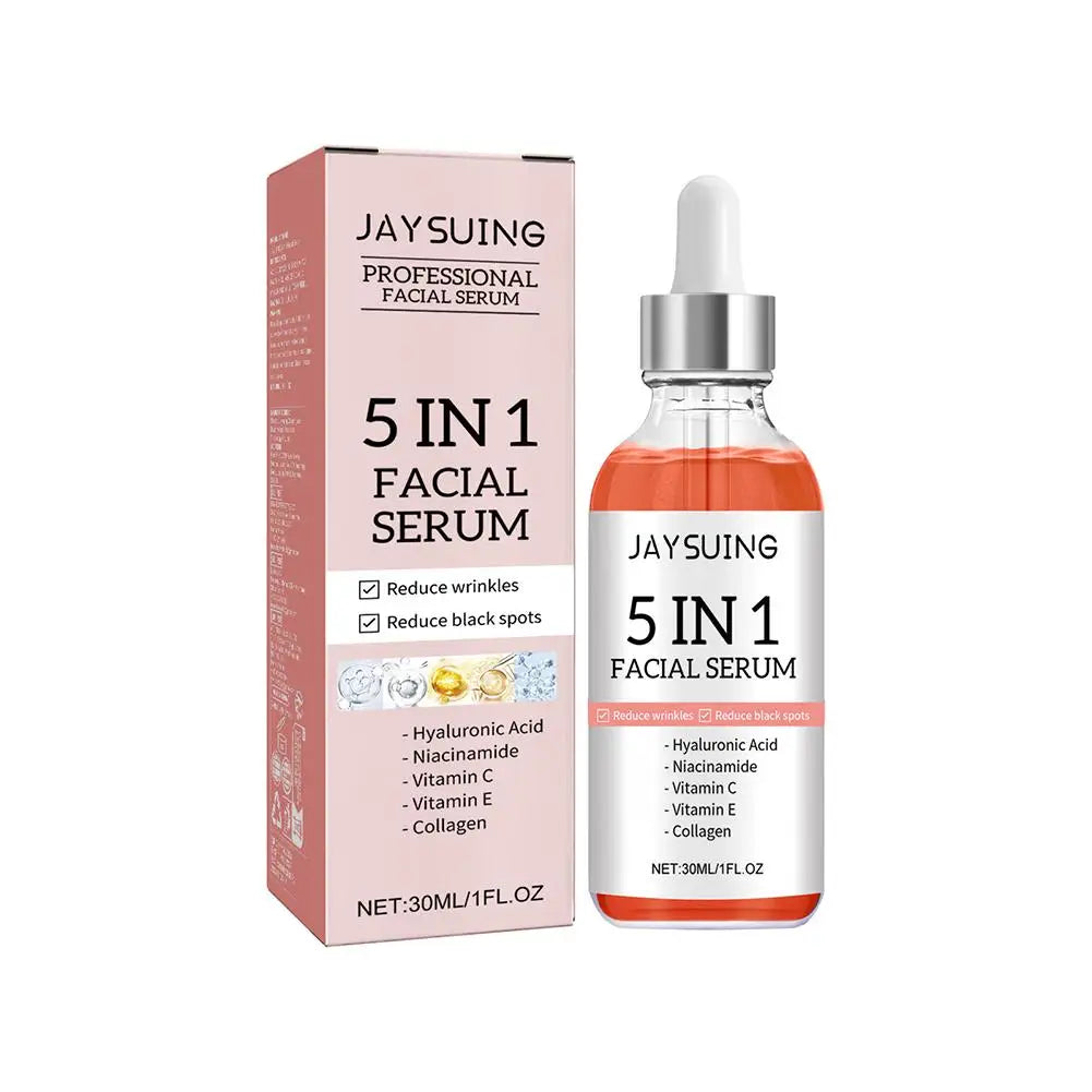 Vitamin C Face Serum, Hyaluronic Acid, Vitamin E Radiance Serum For Dark Spots, Even Skin Tone, Moisturizing Skincare Essence