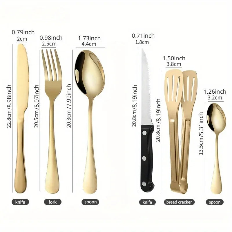 2Person Utensil Picnic Set with Plate Spoon Knife Fork Outdoor Picnic Tableware Camping Dinnerware Set