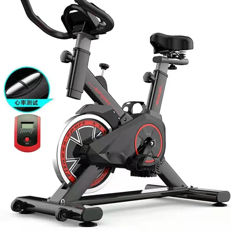 Spinning Exercise Bike with adjustable resistance dial