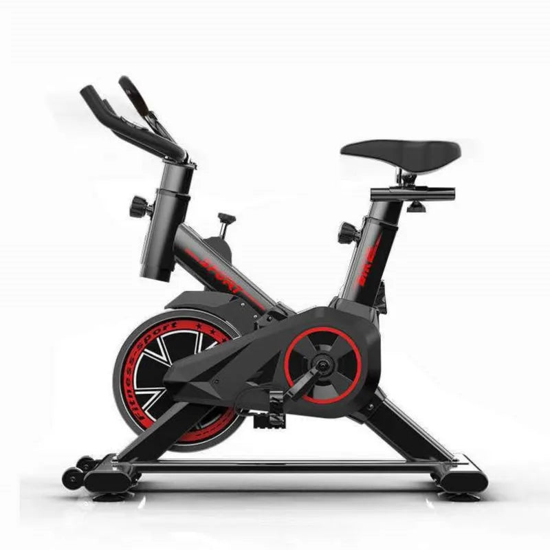 Spinning Exercise Bike with LCD workout display monitor